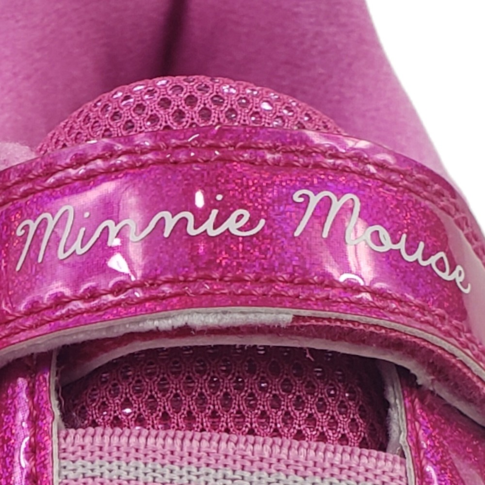 Disney Girls' Minnie Mouse Shoes LED Light Up Shoes Pink Size 8 (16 Cent) New - Picture 16 of 16